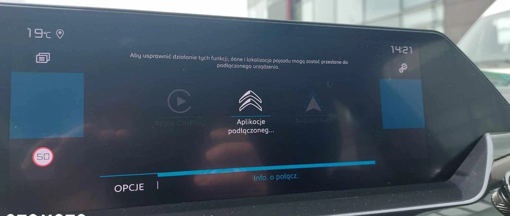 Citroen C4 cena 79900 przebieg: 42315, rok produkcji 2021 z Pakość małe 154